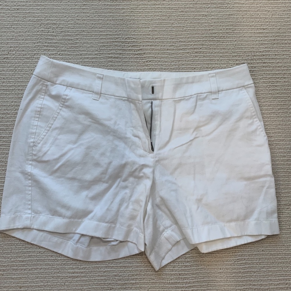 J. Crew White Shorts
